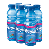 Propel The Workout Water berry flavored water beverage with vitamins, 6- 16.9 fl oz bottles Right Picture